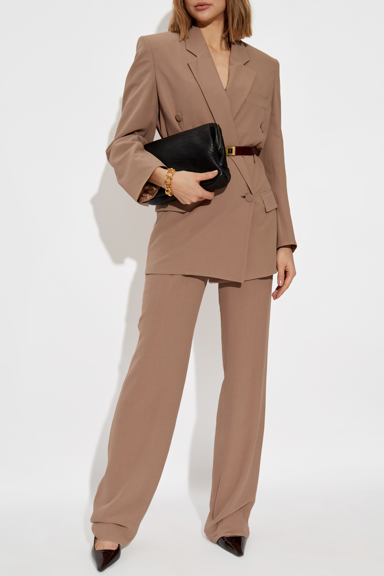 Saint Laurent Double-breasted blazer | Women's | Vitkac